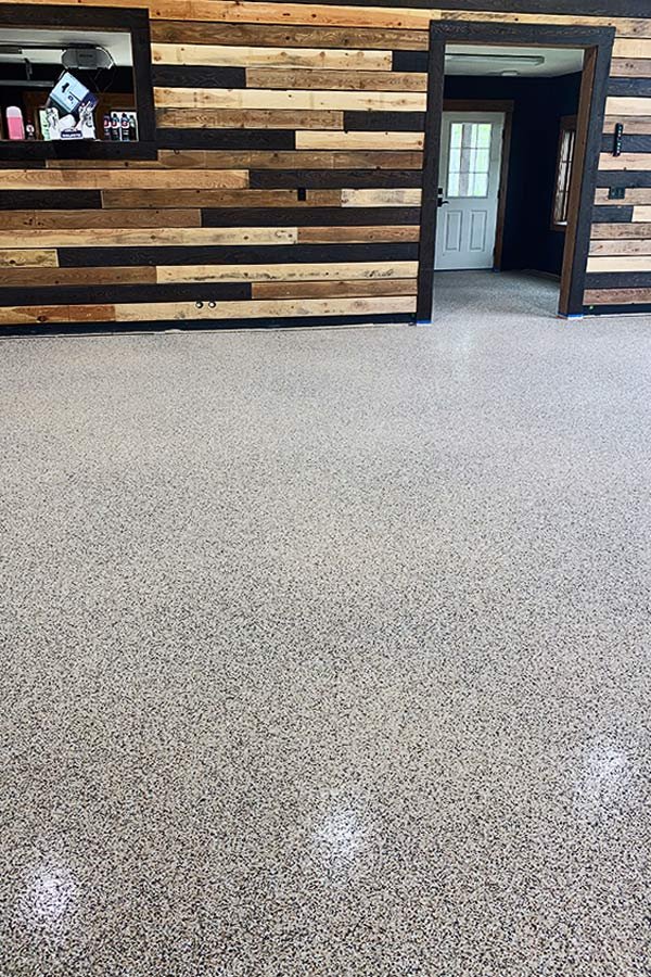 epoxy flooring after